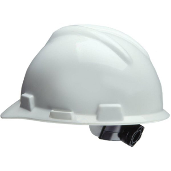 Hat Safety White W/Rathcet, Safety Works, Mfr#: SWX00346-01